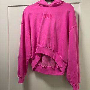 GAP Women's Pink Hoodie Sweater